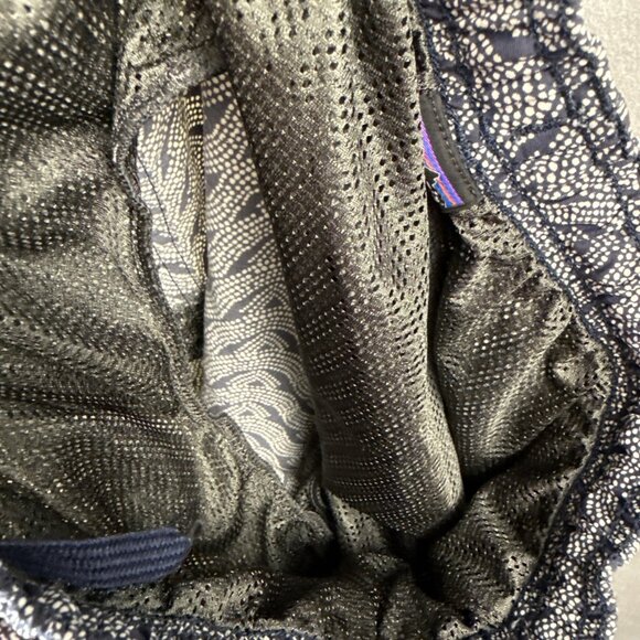 Patagonia Swim Shorts Boys Size XXL Mesh Lined Drawstring Waist Blue Fun Print - Picture 9 of 10